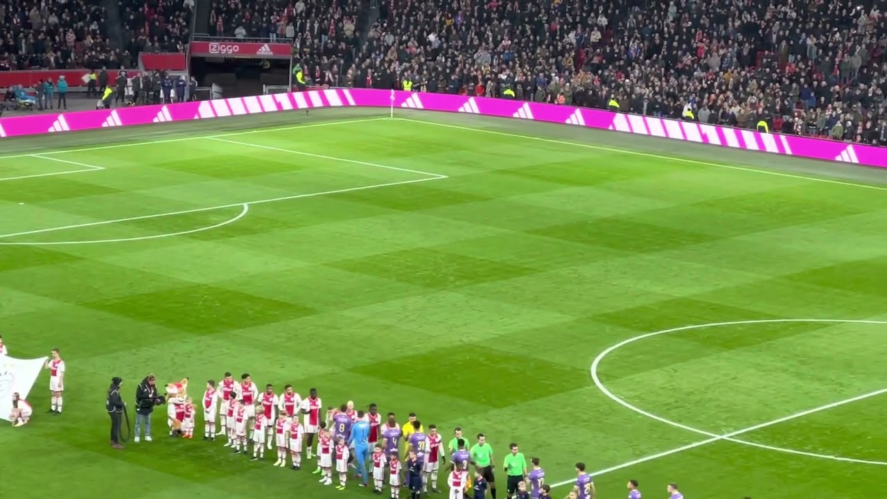 AFC Ajax Official Anthem “March” in Johan Cruijff ArenA