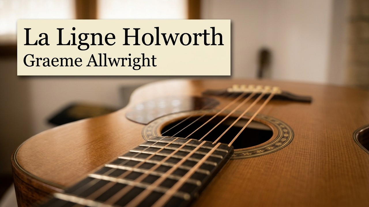 La Ligne Holworth  ( Guitar Cover - Tab  ) Graeme Allwright