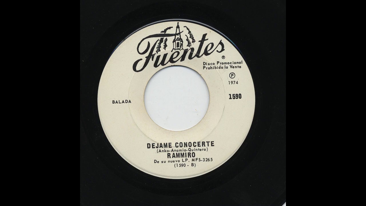 Rammiro - Dejame Conocerte - Discos Fuentes 1590-b