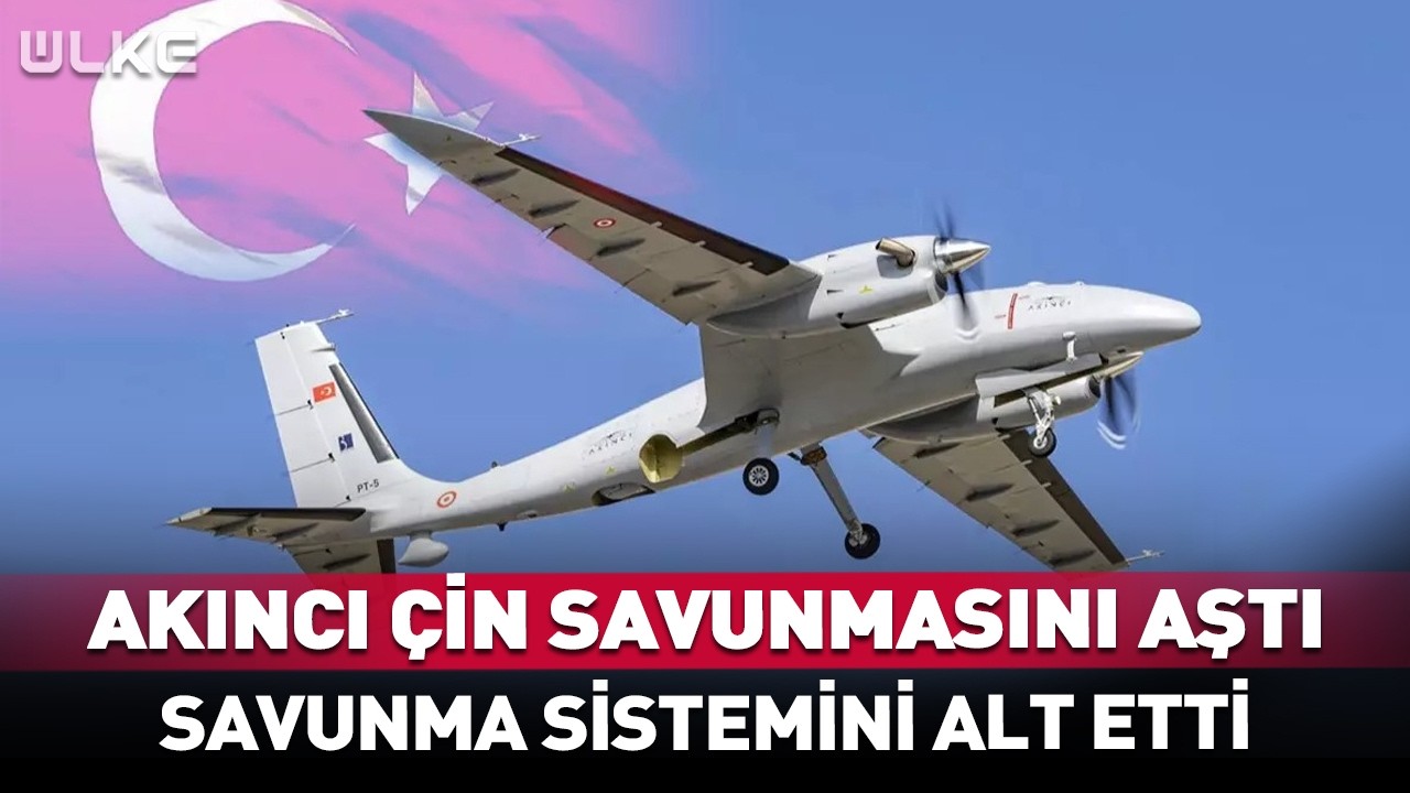 AKINCI TİHA Çin Hava Savunma Sistemini Alt Etti! #haber
