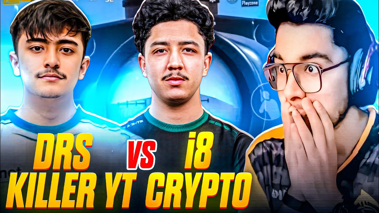 *DRS KILLER YT* VS *I8 CRYPTO PUBG*?? 🤯 BEST Moments in PUBG Mobile
