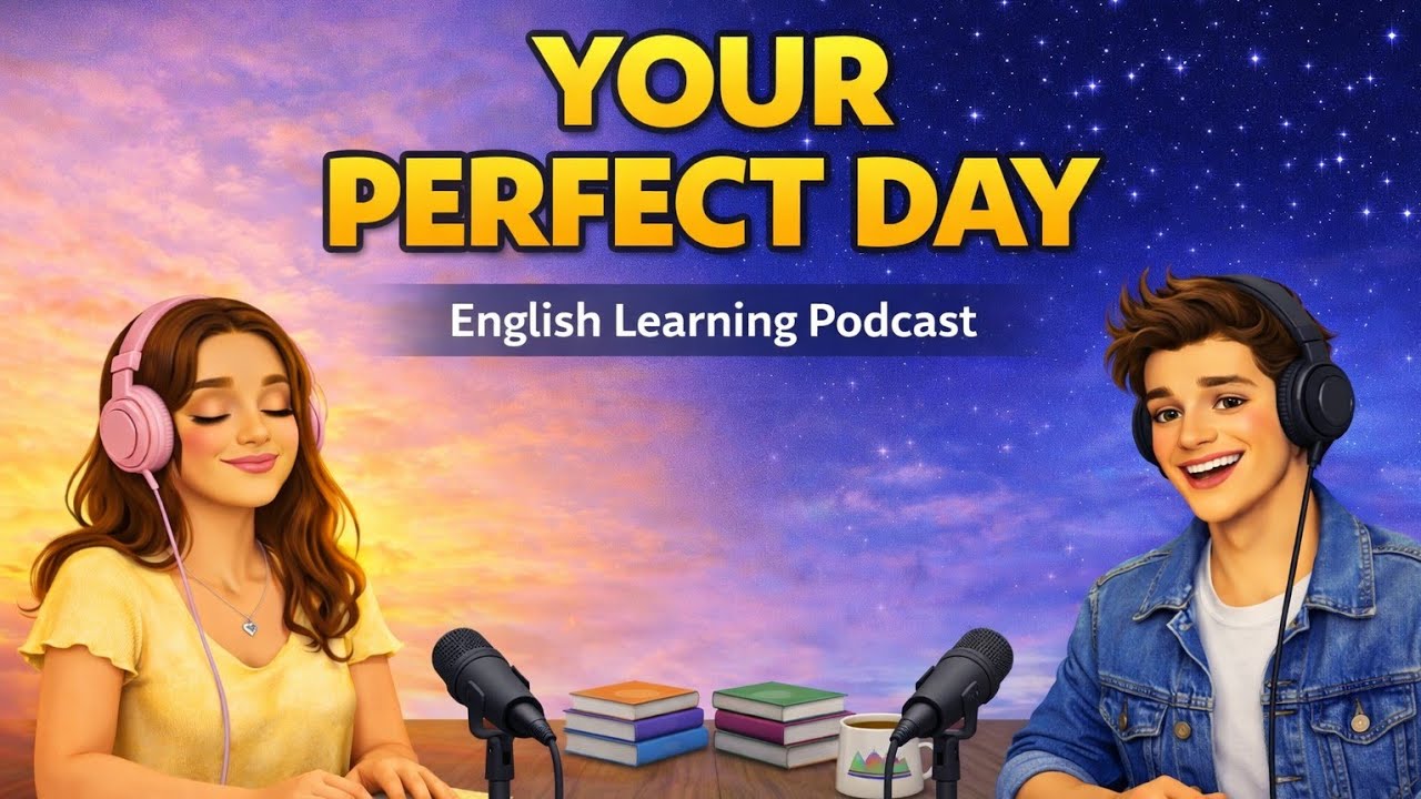 English learning podcast | Imagine Your Perfect Day | English Listening Practice | Conversation