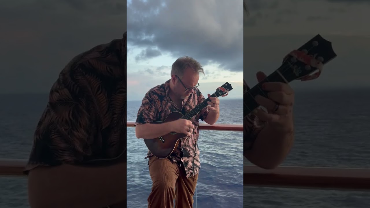 Original ukulele music on the Caribbean Sea