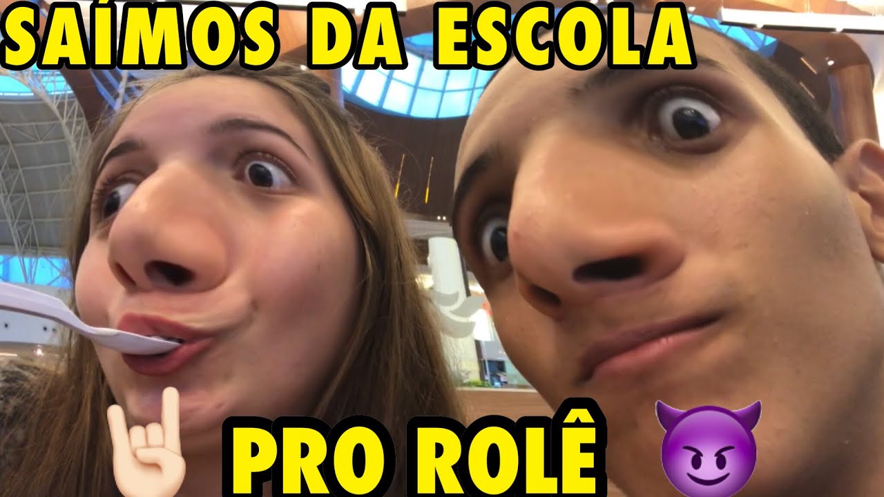 SAÍMOS DO COLÉGIO E FOMOS PRO ROLÊ | Vlog na escola #8