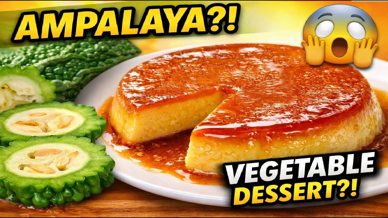 This Bitter Gourd Dessert Shocked Everyone! | Ampalaya Leche Flan- Cook at Best