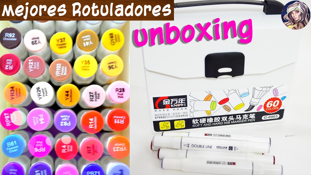 Rotuladores Genvana (Unboxing  rotuladores chinos)