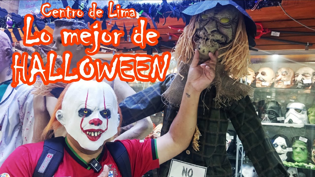 VISITAMOS EL CENTRO DE LIMA EN BUSCA DE LO MEJOR PARA HALLOWEEN | ft @BROMITAPERU