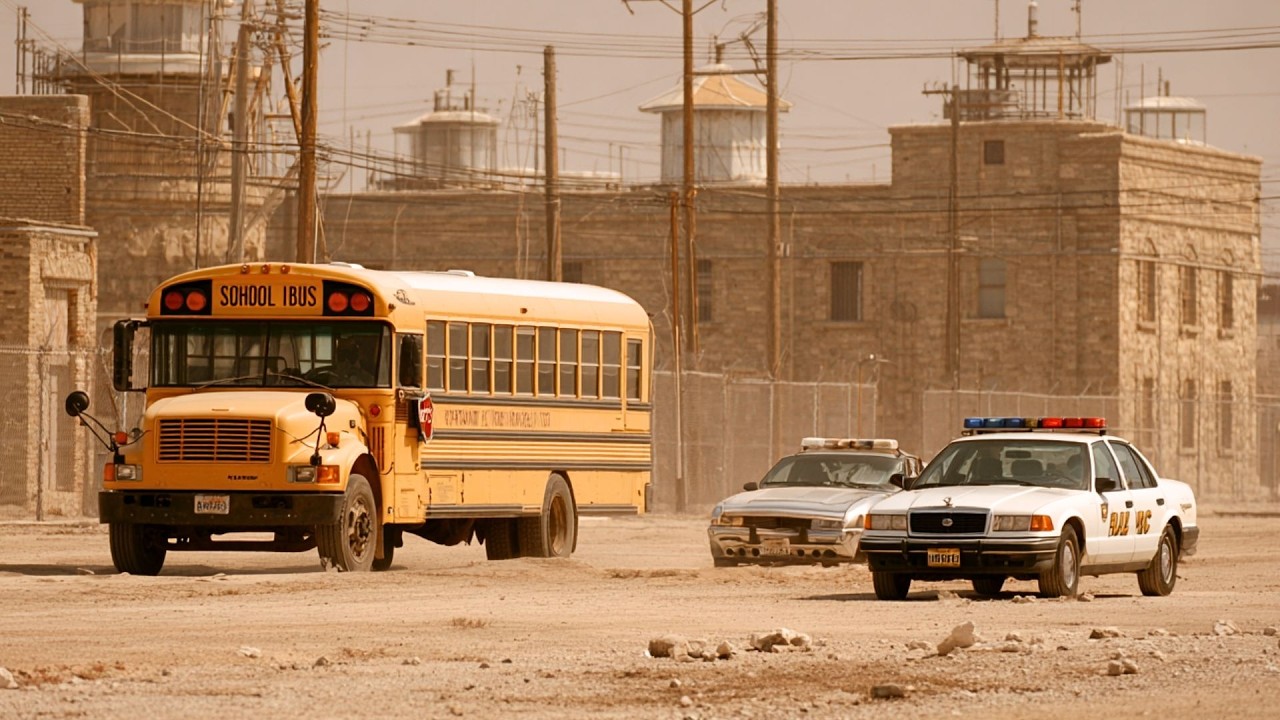 The bank robbery ended in a deadly school shootout! | Action, Crime Movie