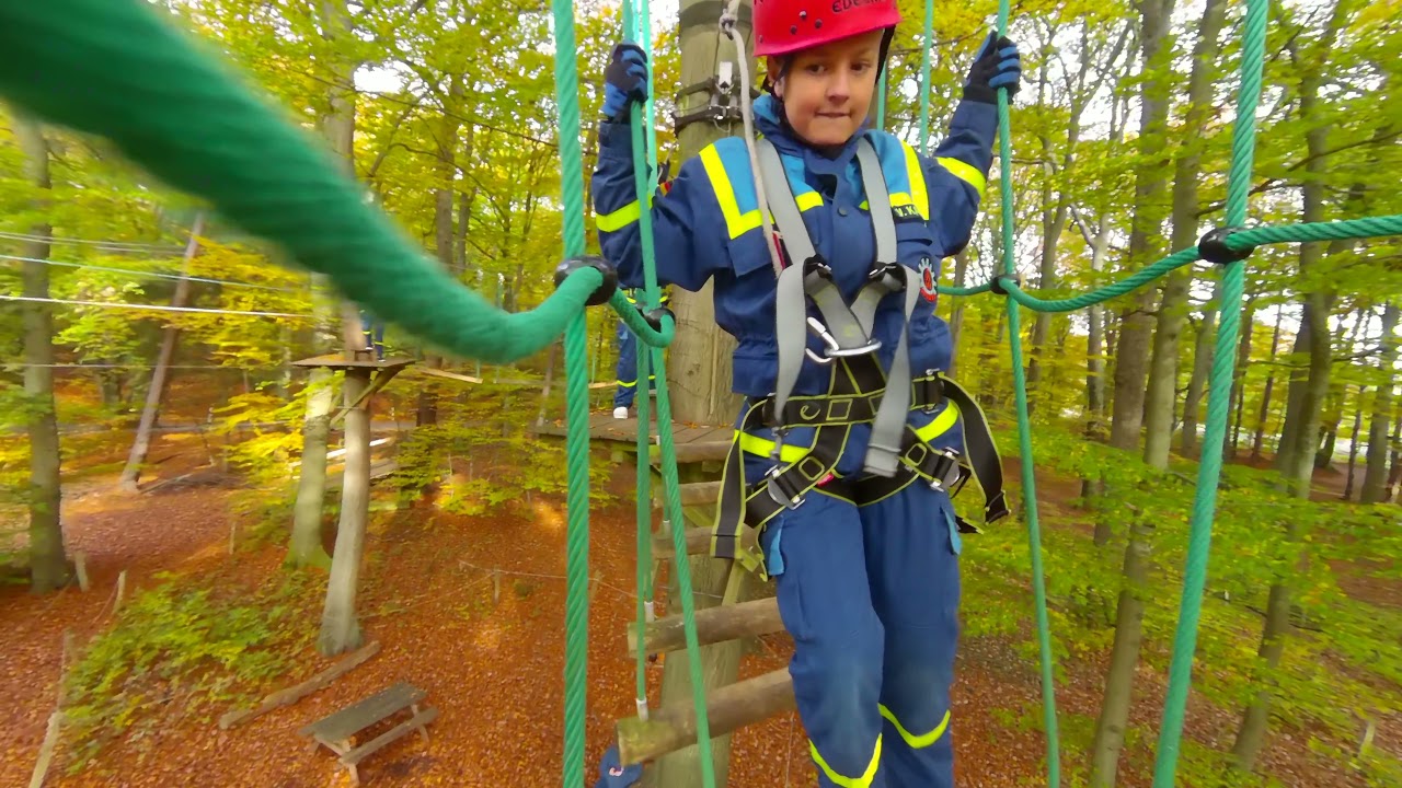 Ausflug in den Kletterwald am 30.10.2021
