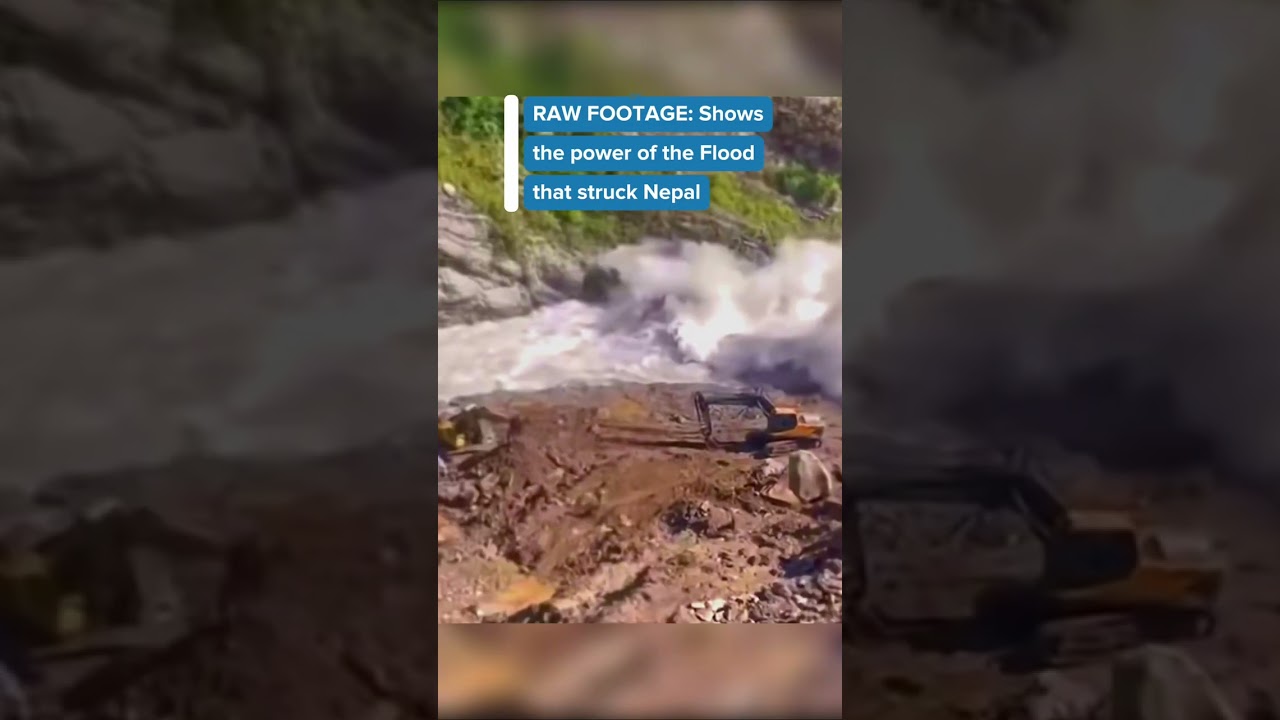 Unbelievable Flood Devastation in Nepal (Raw Video)