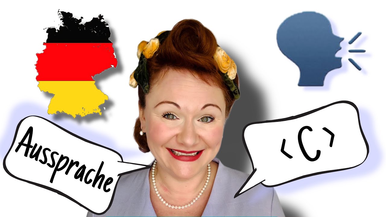 Aussprache Deutsch. Buchstabe C. German pronunciation. Deutsch sprechen.