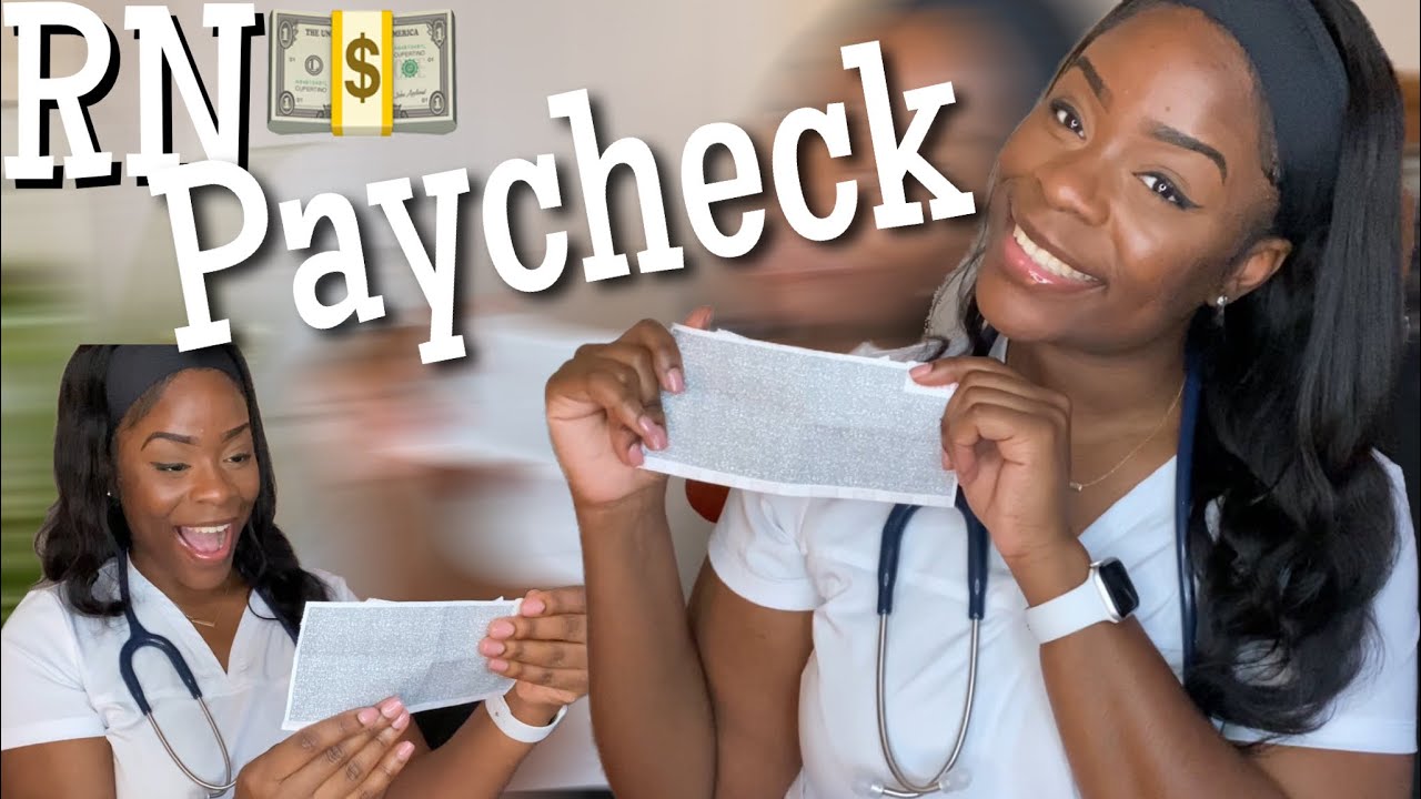 How much do RNs get paid? | My first RN BSN PAYCHECK 💵💰