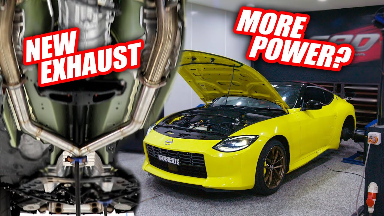 Nissan Z Upgraded Exhaust, Tuning, Suspension Tweaks and Drag Testing - Motive Garage Zed Pt5