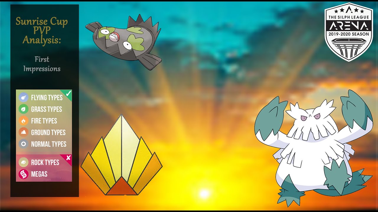Sunrise Cup First Impression! - Pokemon Go Silph Cup Season 3