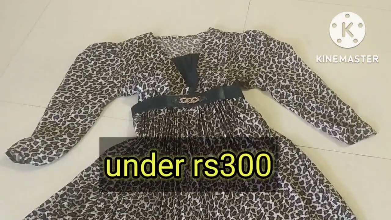 Meesho dress haul  #shorts#tiger print dress trending#meesho review👌👌👌👌