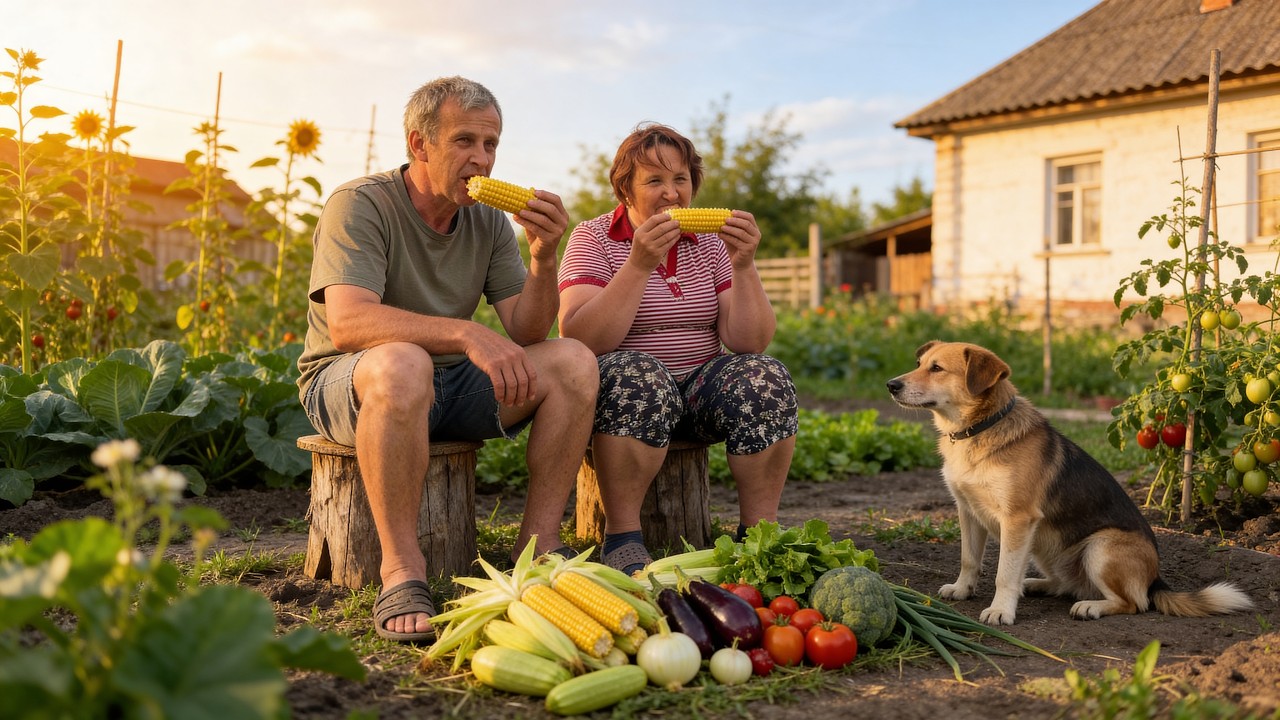 Village Life in the Mountains | Harvesting and Farm Work