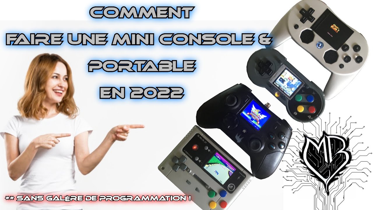 Comment faire une mini console (+portable) en 2022 ! [ DIY ]