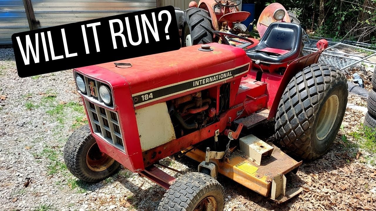Will it Run? | International Harvester 184 Tractor