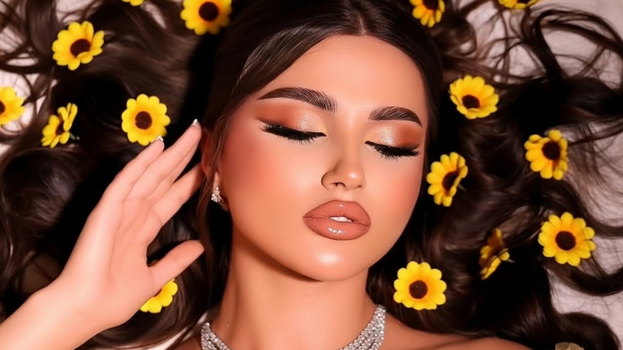 Ultimate Spring 2026 Makeup Tutorial: Glowing Base & Sunset Eyes Tutorial 🌻 LearningWith Nk 