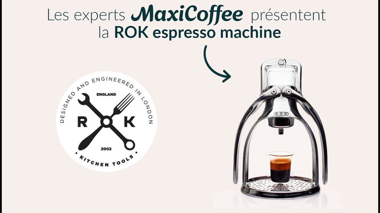 ROK | Machine expresso coup de coeur | Le Test Maxicoffee