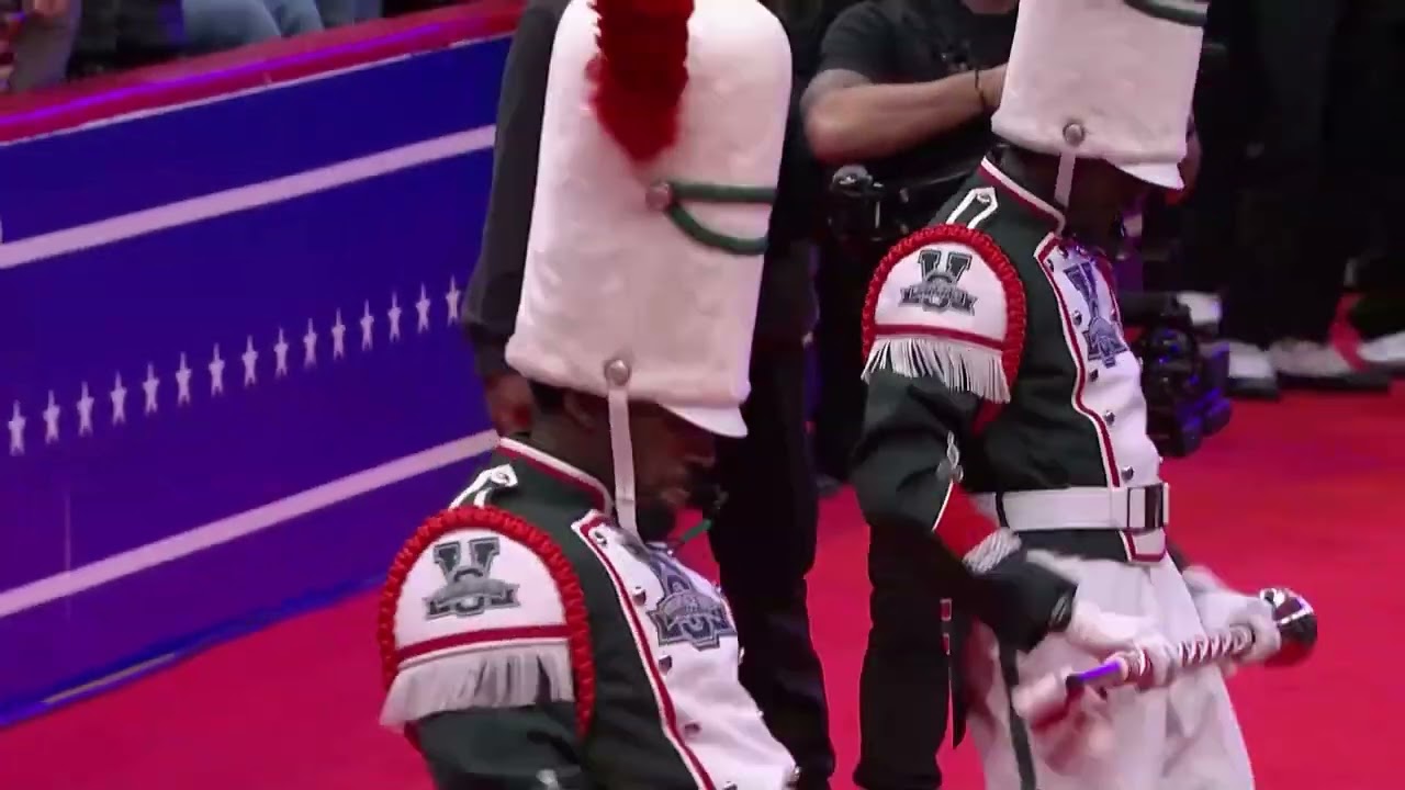 Mississippi Valley State University's HBCU band performs at Trump's inaugural parade