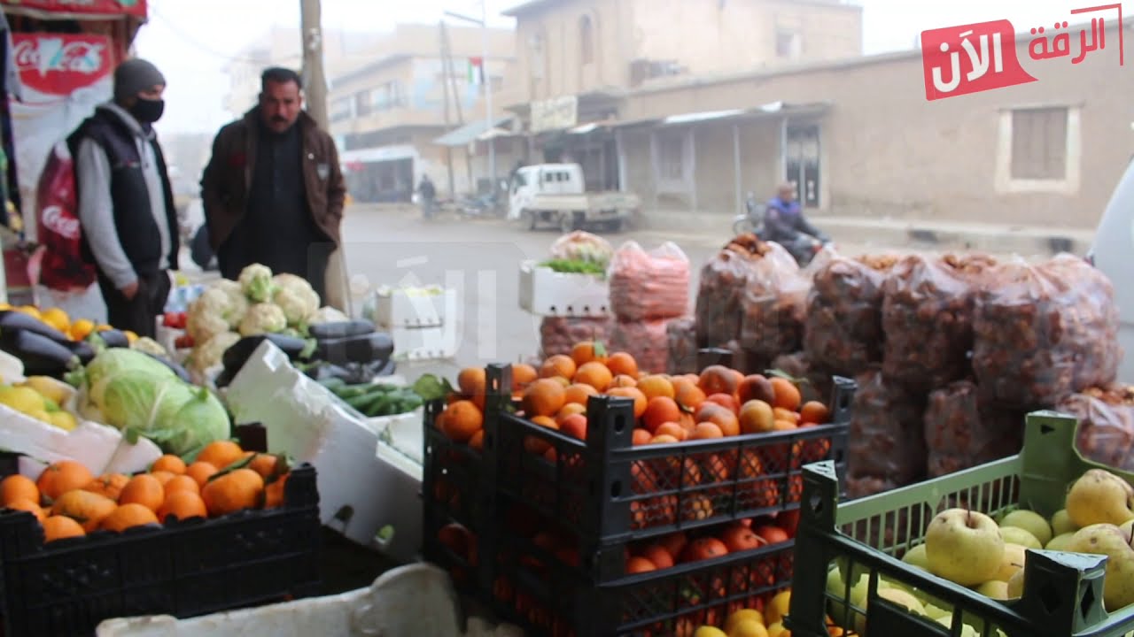 من صباحات مدينة السبخة بالرقة، صباحات الضباب.