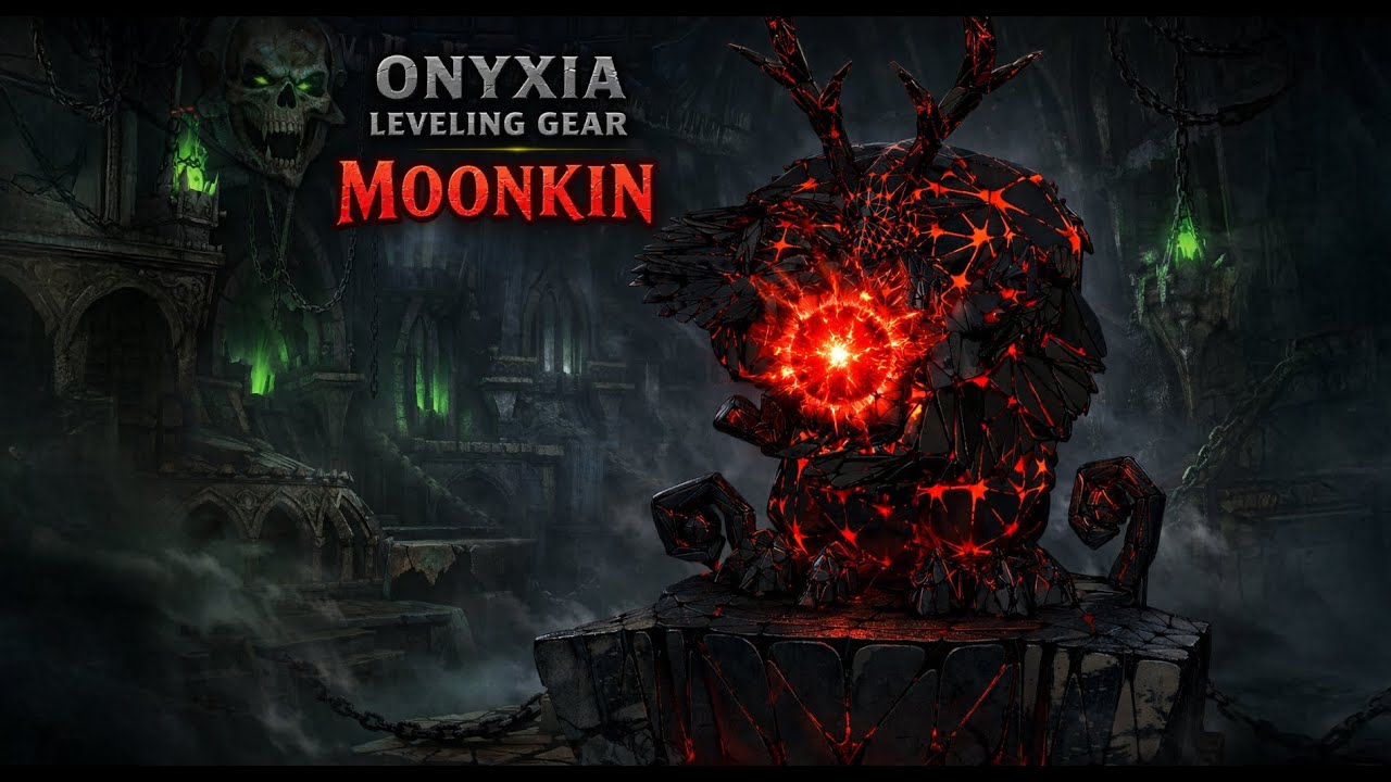 World of Warcraft WOTLK | Warmane Onyxia Leveling Gear Moonkin PoV