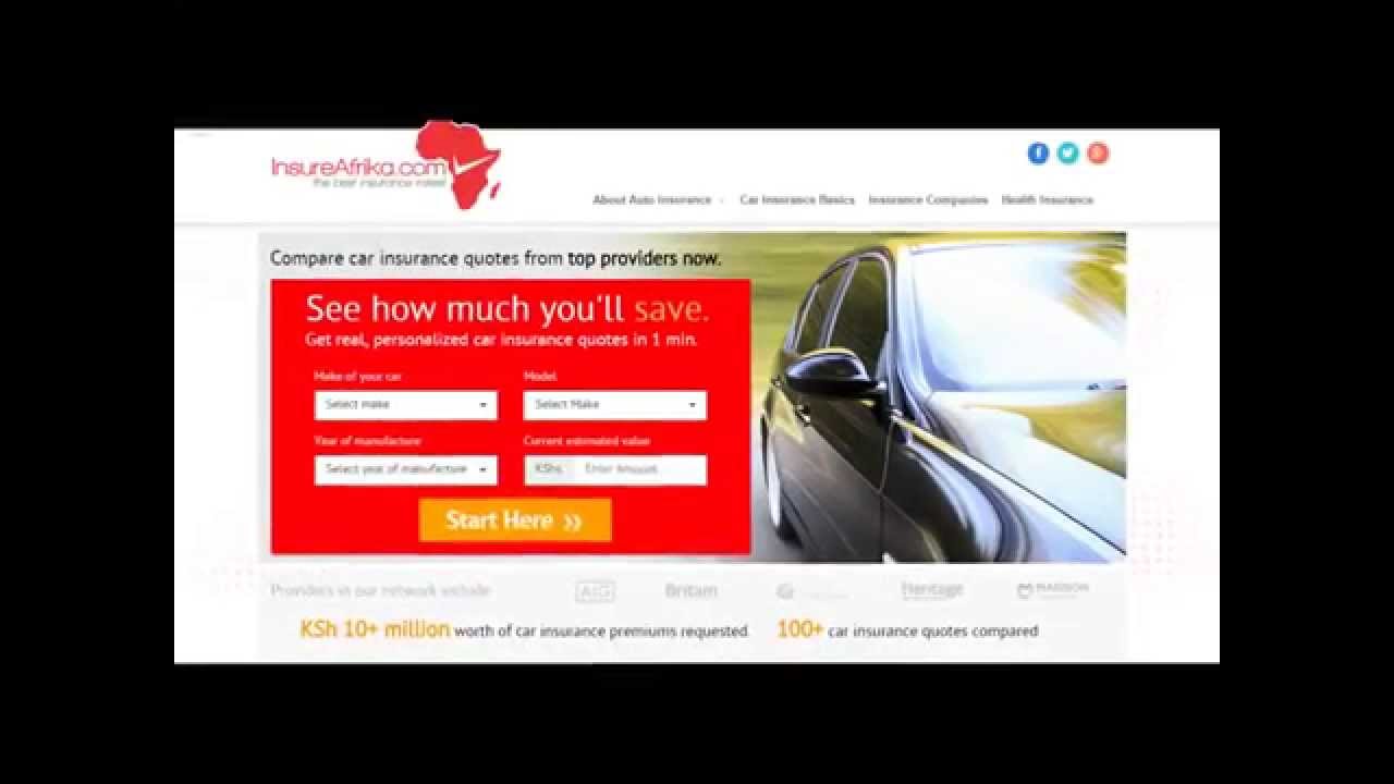 How to get Car Insurance using InsureAfrika.com