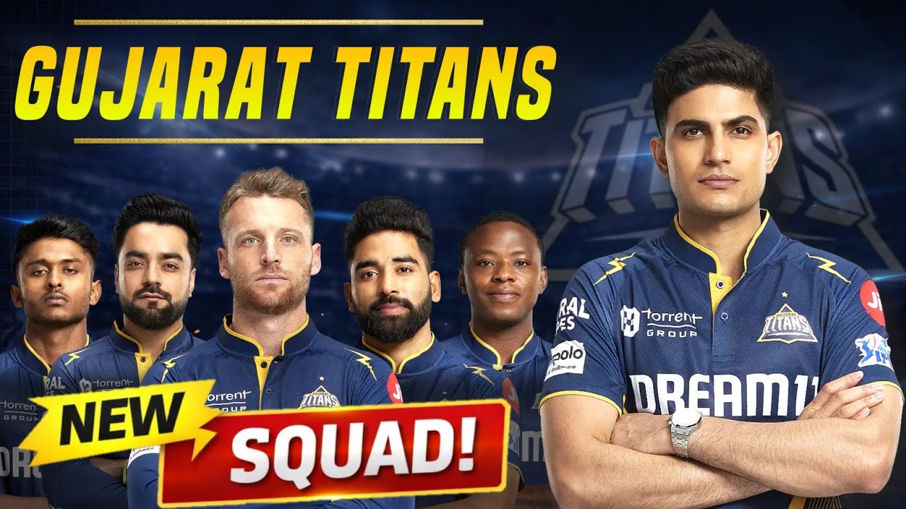 Gujarat Titans Squad 2026 Full Team List | GT Full Squad 2026 | Shubman Gill, Buttler, Rashid Khan