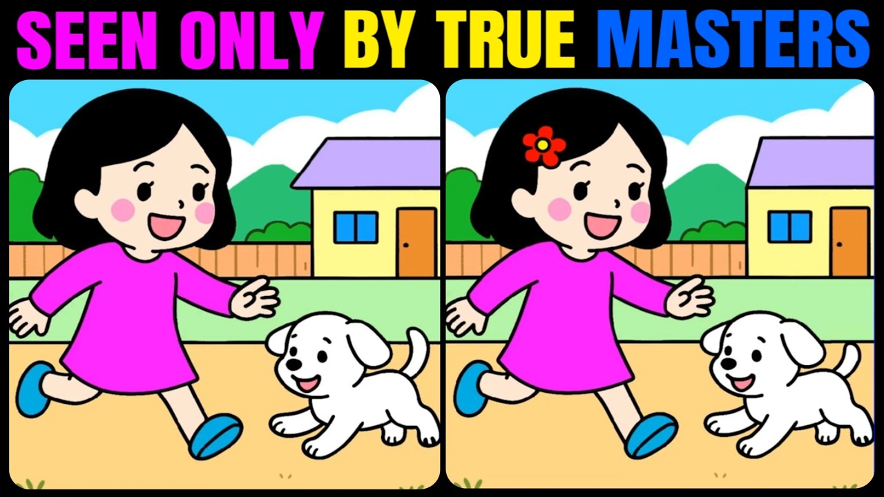 🚨Can You Find the Differences in 90 Seconds | Hard to Spot All [ Find The Difference ]| Riddle Hunt