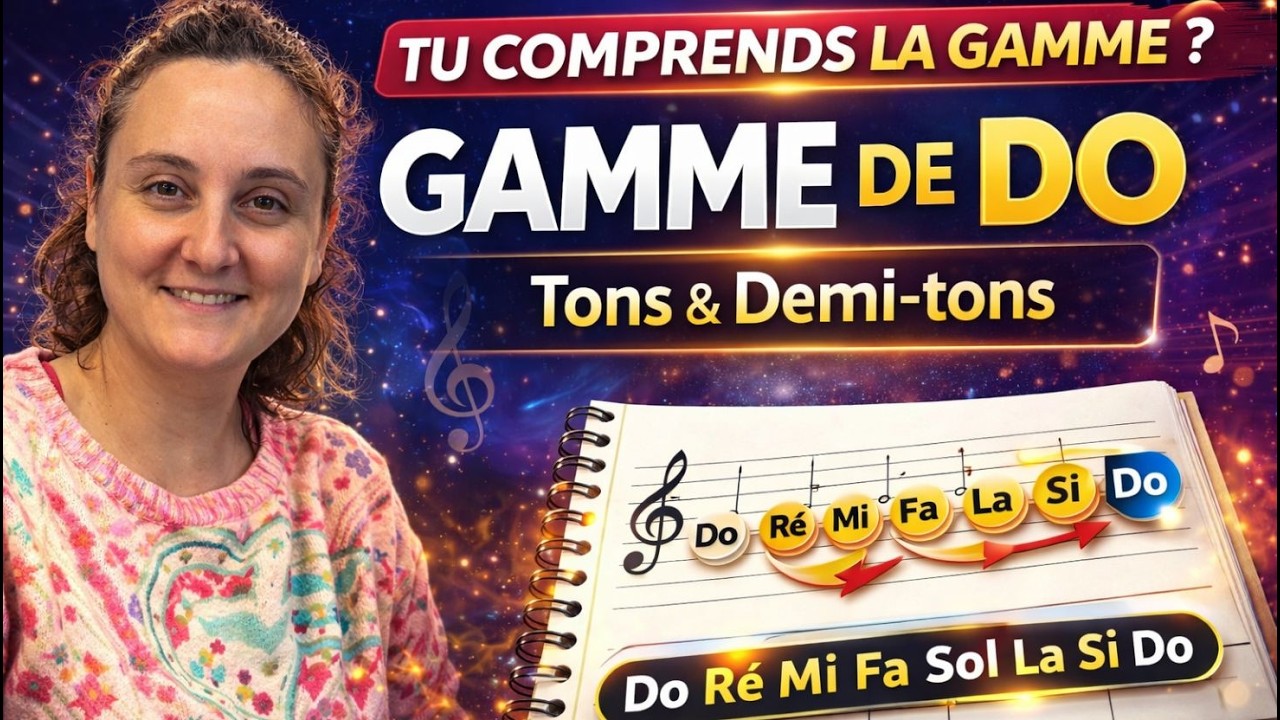 🎹 Gamme de DO Majeur au Piano + Accord Parfait : Le Tutoriel Complet