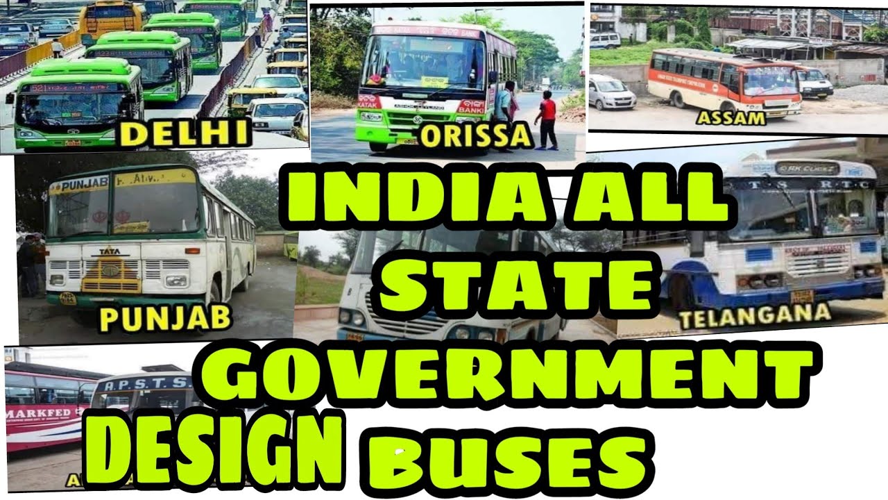 Indian all State government transport buses