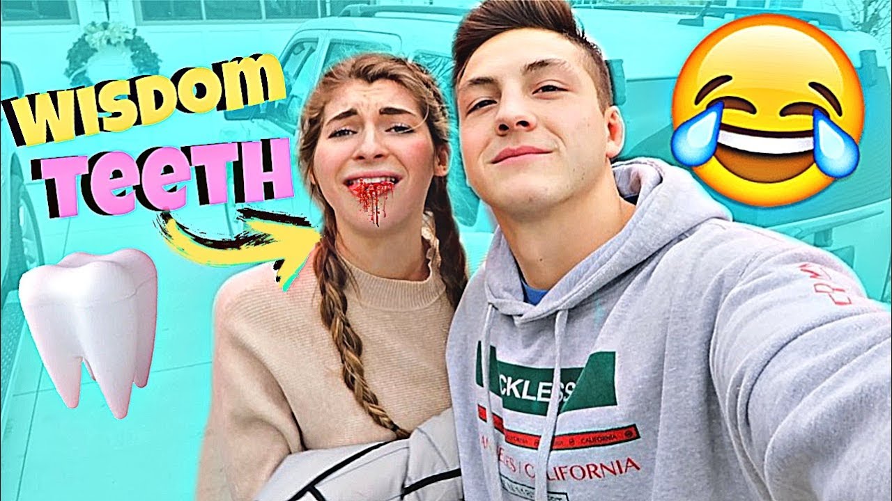 Getting My WISDOM TEETH Removed! Funny reaction