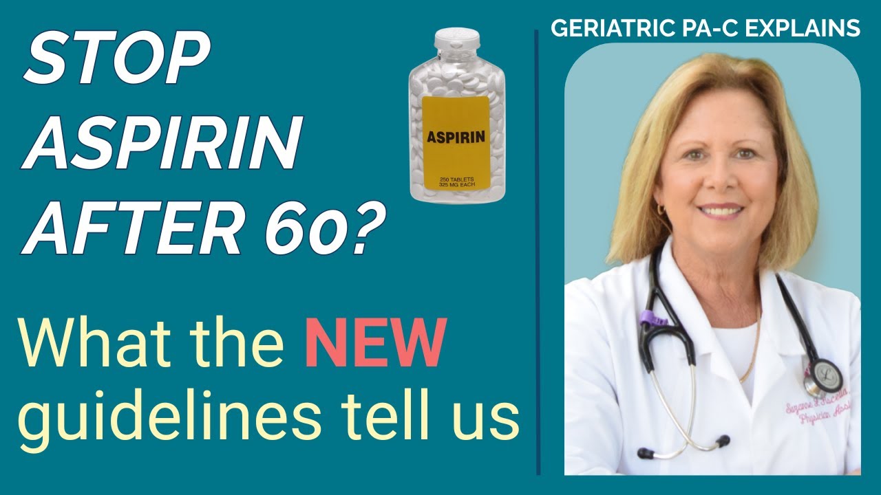 New Guidelines for Aspirin in 60+? 👀