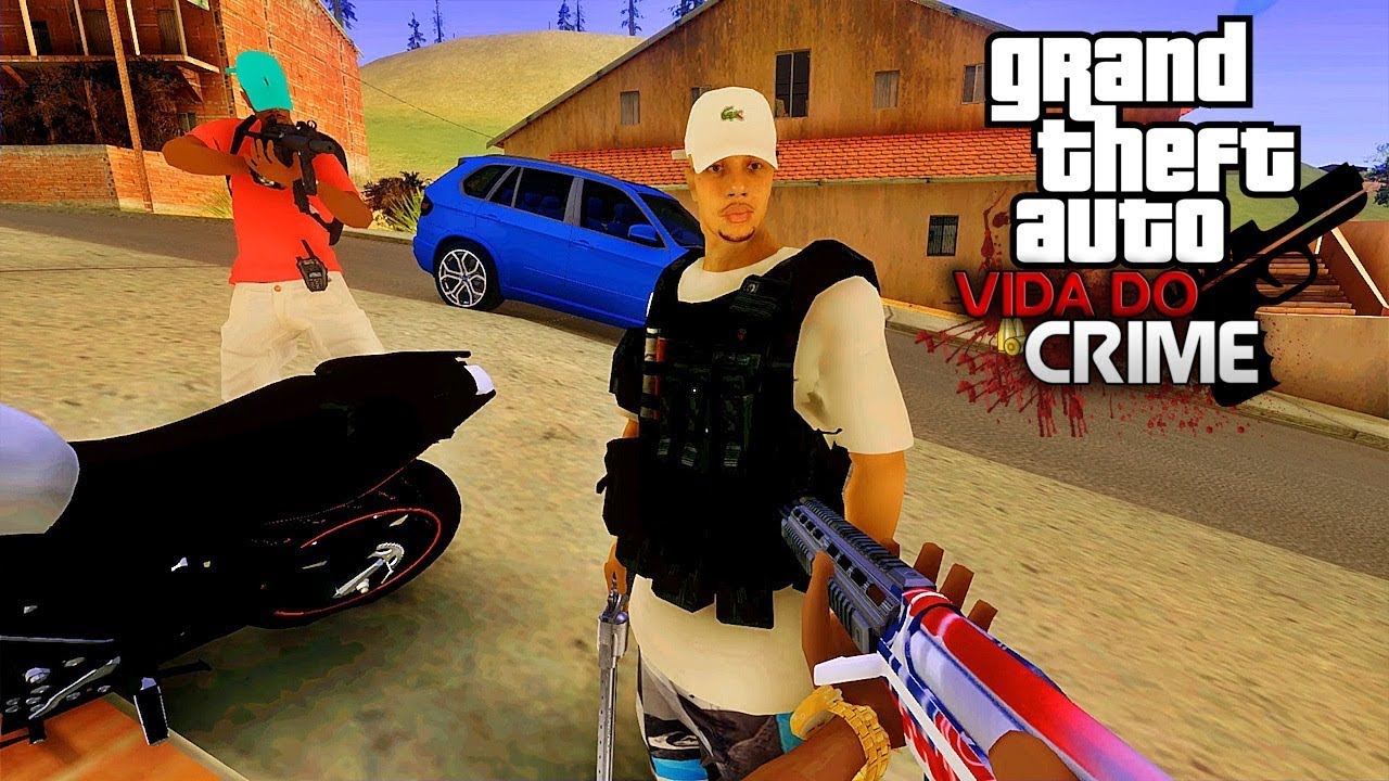 GTA SAN ANDREAS : VIDA DO CRIME #11 | A GUERRA COMEÇOU! TÁ NA HORA DE VINGAR O MEU MANO