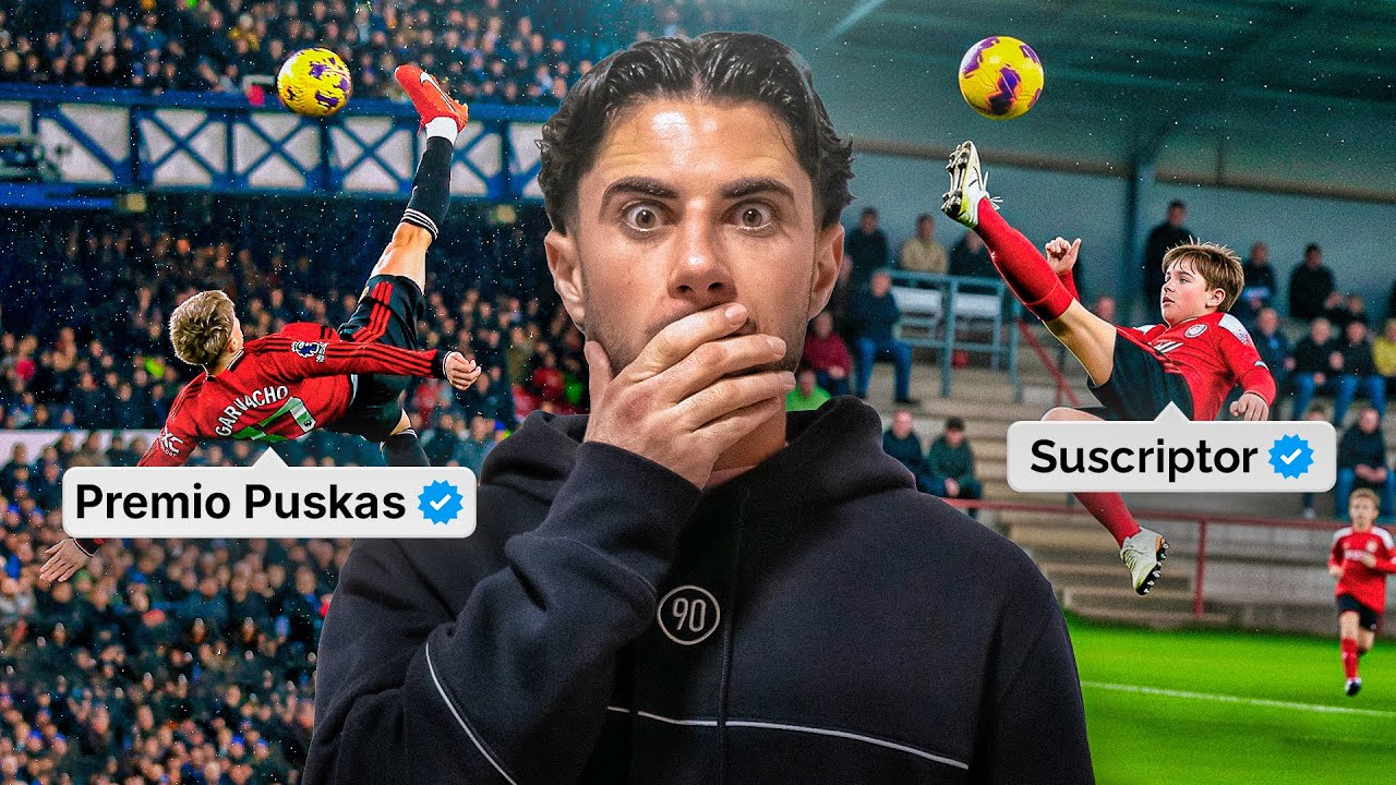 COMPARÉ cada GOL PUSKAS con el de 1 SUSCRIPTOR