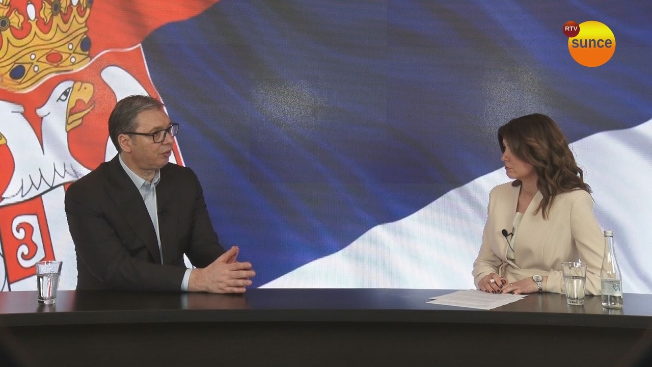 Gost u studiju RTV Sunce - Aleksandar Vučić, predsednik Republike Srbije