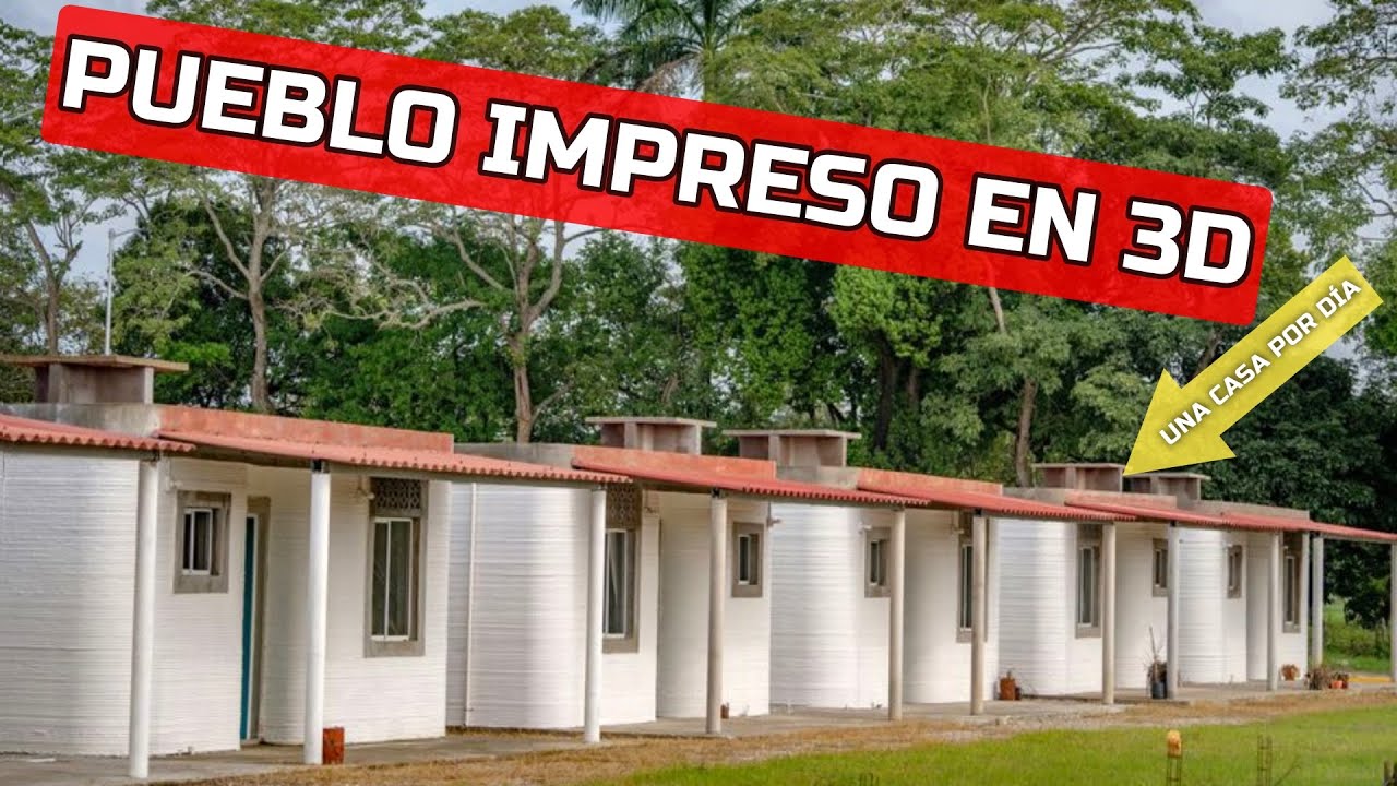 5 Impresoras 3D GIGANTES de CASAS que construyen SOLAS ⚠️¿Trabajos en Peligro?⚠️