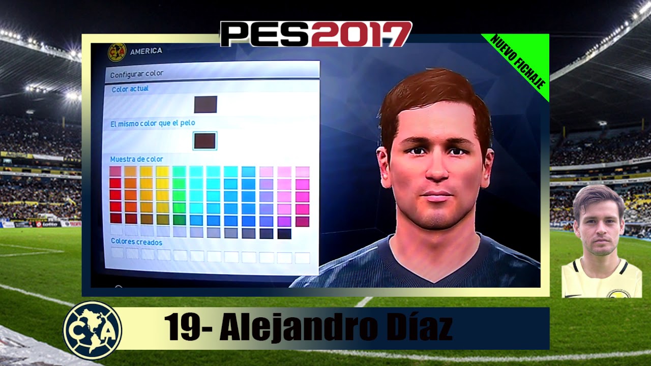 PES 2017 Liga MX America Alejandro Diaz Editor Interno