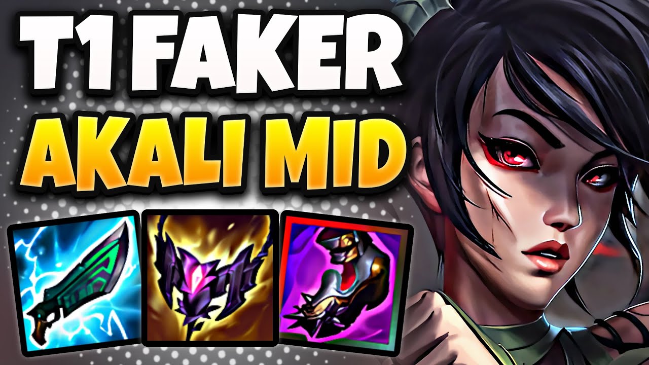 T1 Faker Akali vs Azir [ MID ] Patch 26.1 Ranked Korea