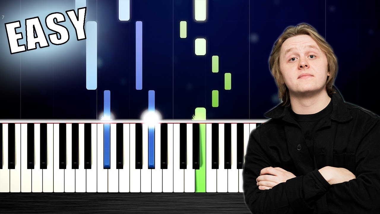 Lewis Capaldi - Bruises - EASY Piano Tutorial by PlutaX