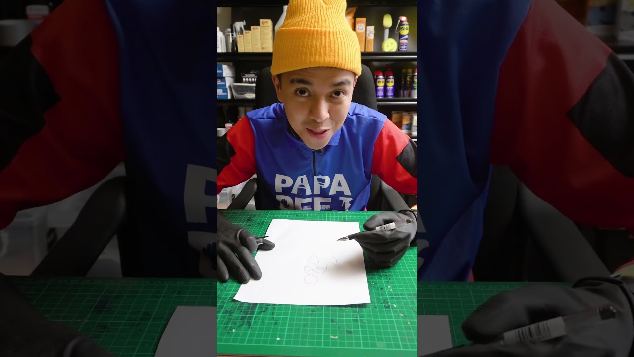 How do you fix a ballpen that doesn't work but still has ink in it? #papadeej #comment #howto