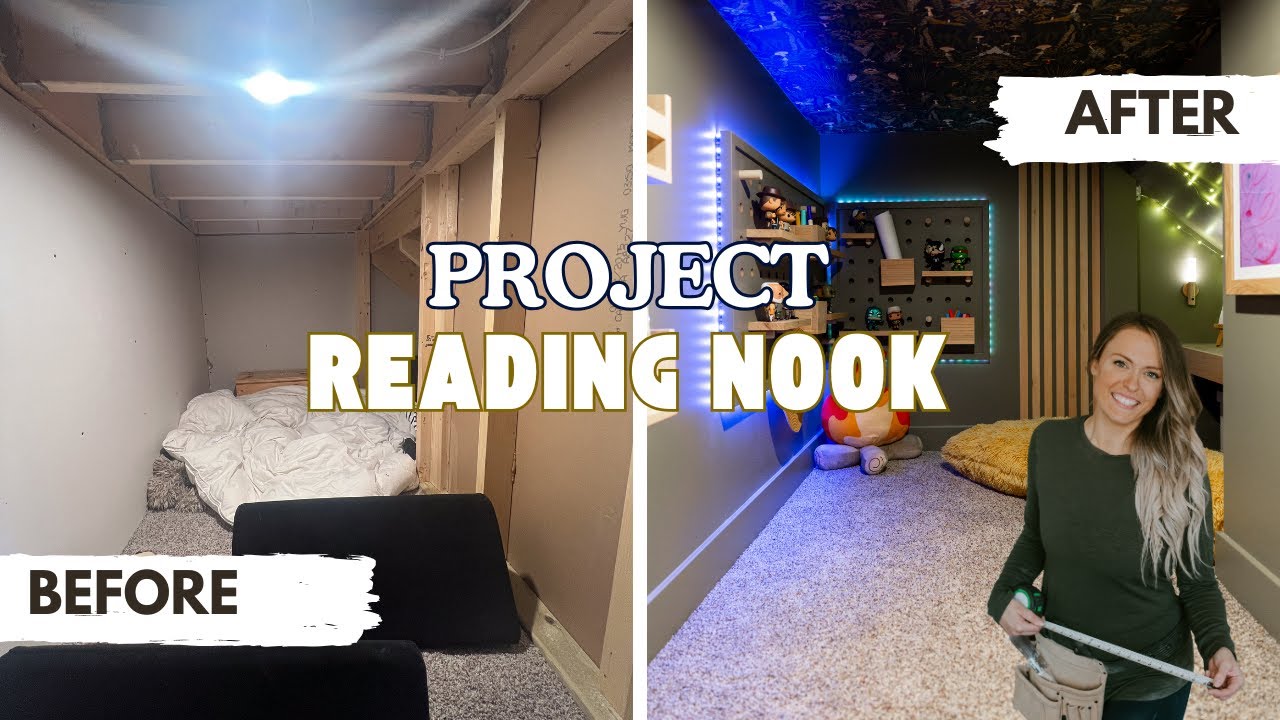 BEFORE ➡️ AFTER: THE READING NOOK