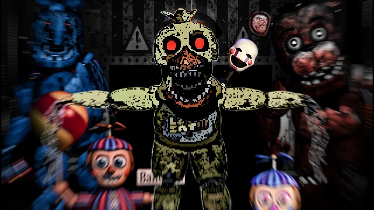 أنجلدت من الكل Ultimate Custom Night