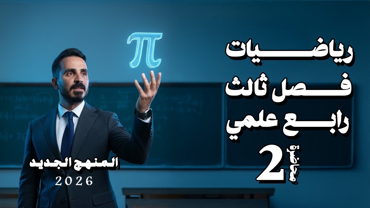 الأسس والجذور | الفصل الثالث رياضيات الرابع العلمي - شرح مبسط ومفهوم شامل 🔥