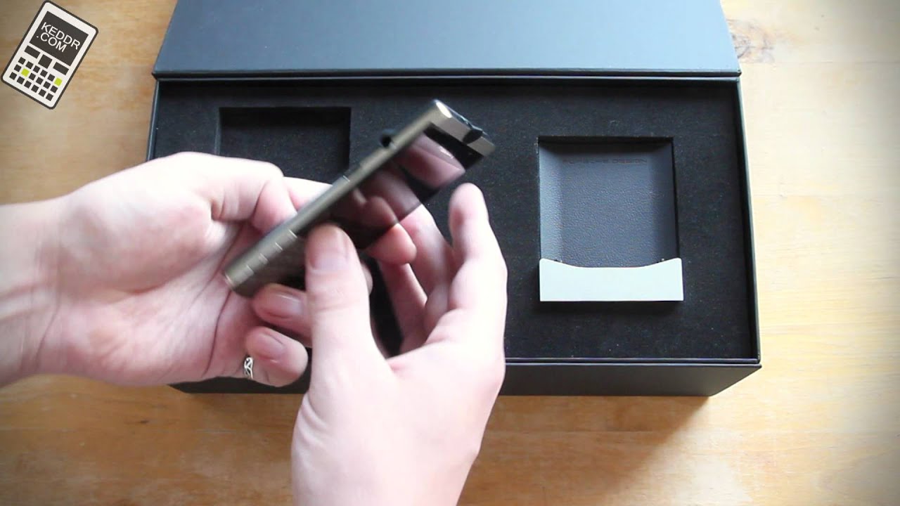 BlackBerry P9981 Porsche Design - Unboxing