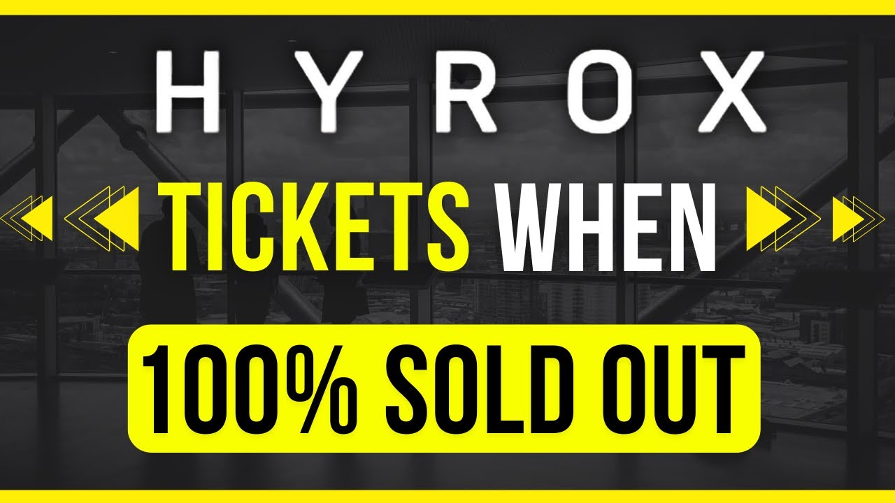 where to get hyrox tickets when all sold out