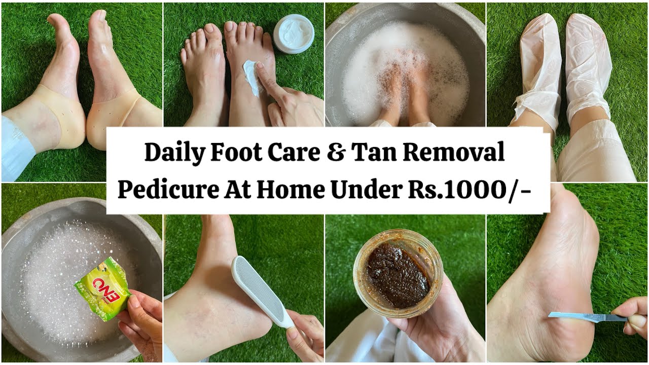 Time-Saving Feet Whitening Pedicure + Winter Feet care tips In Budget #feetwhitening #feetcare