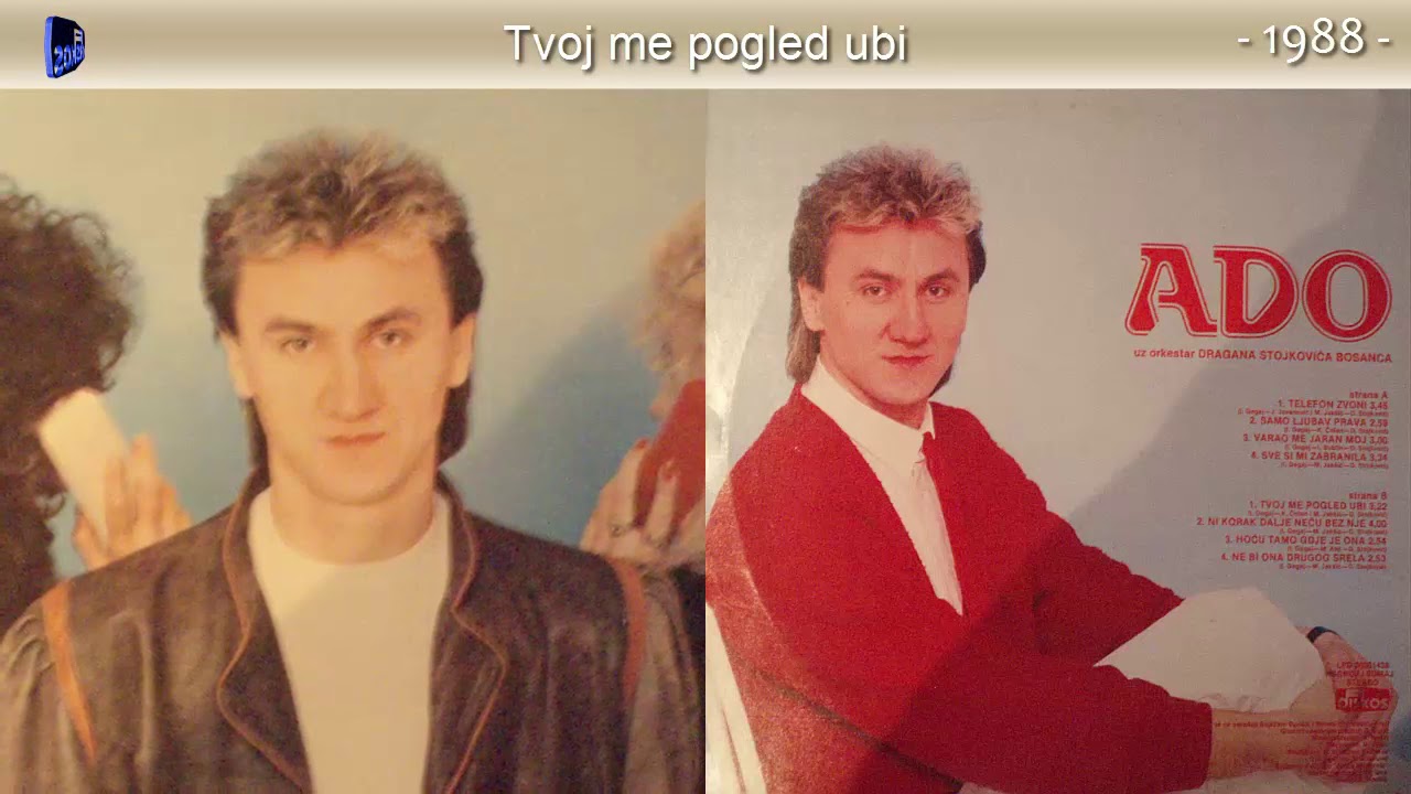 Ado Gegaj - Tvoj me pogled ubi - (Audio 1988)
