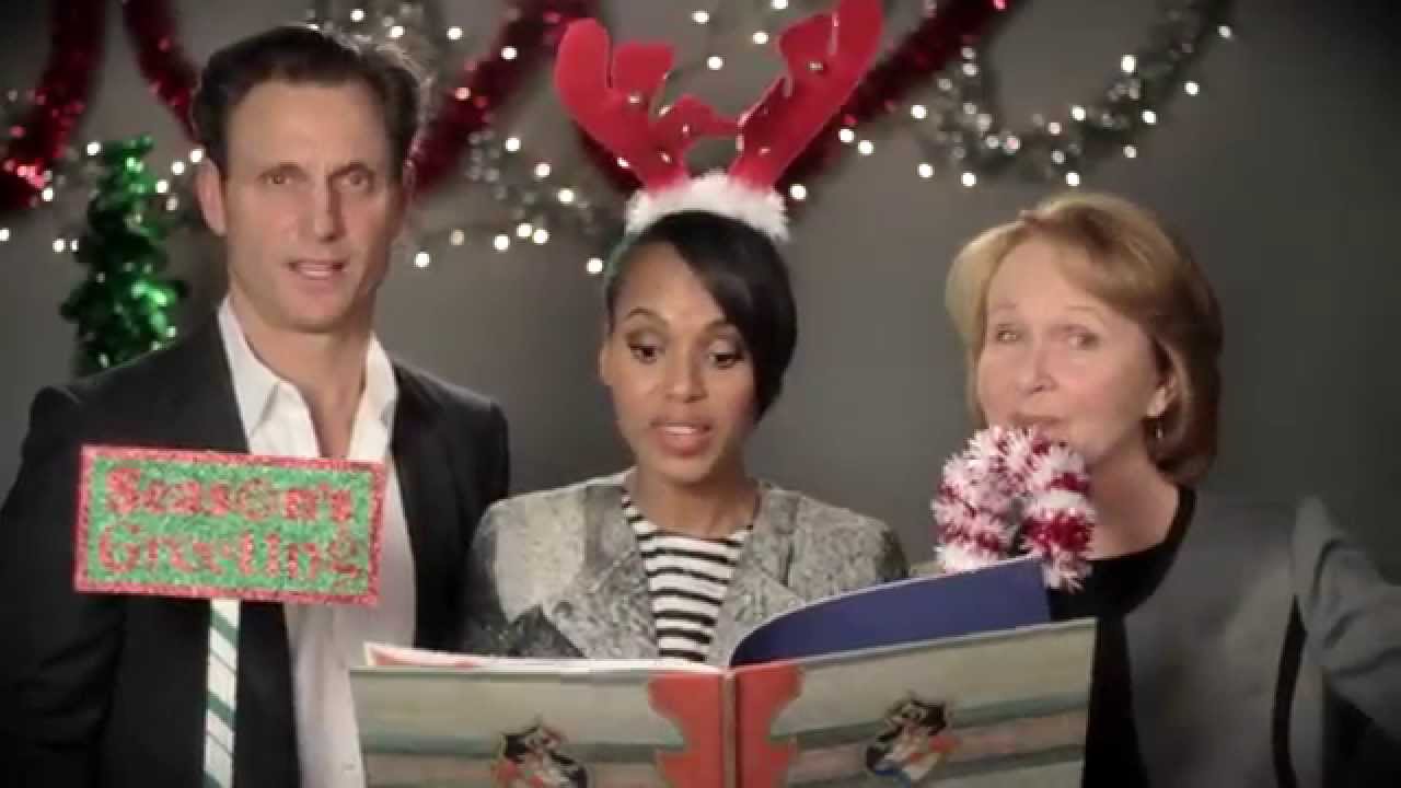 A Holiday Message From the Cast of SCANDAL for the SAG Foundation